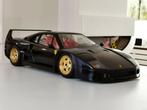Ferrari F40 K60 Pocher 1:8 Special Limited Edition Black, Gebruikt, 1:5 t/m 1:8, Ophalen of Verzenden, Auto