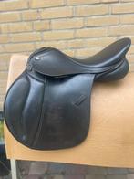 Euroriding jade vzh zadel 16 inch (gecontroleerd en goed)!, Dieren en Toebehoren, Verzenden, Gebruikt, Recreatie