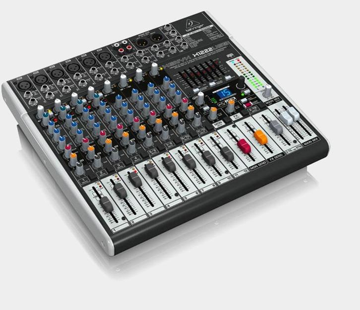 ⁠behringer x1222 24bit multi fx (mengpaneel), Muziek en Instrumenten, Effecten, Zo goed als nieuw, Chorus, Reverb, Multi-effect