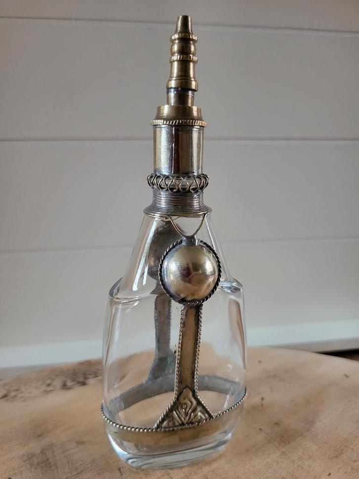 🧑‍🦽🧑‍🦽ULTRA OUDE parfum fles vintage🧑‍🦽 +/_100 jaar, Verzamelen, Parfumverzamelingen, Gebruikt, Parfumfles, Ophalen of Verzenden