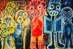 INDRUKWEKKEND GROOT KUNSTWERK VAN DE WERELDBEROEMDE ABOUDIA, Ophalen