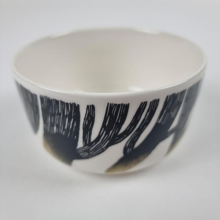 Marimekko Oiva Sääpäiväkirja kom wit zwart goud 5 dl, Antiek en Kunst, Kunst | Designobjecten, Ophalen