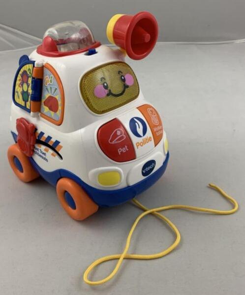 L'éclairage et le son de la voiture de police VTech Toet Toe, Enfants & Bébés, Jouets | Vtech, Utilisé, Envoi