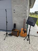 Combipakket: akoestische gitaar + microfoon + versterker, Ophalen, Zo goed als nieuw, Gitaar