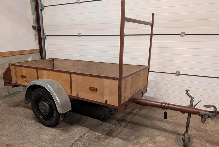 Remorque simple essieu 3m x 1.4m, Autos : Divers, Remorques, Utilisé, Enlèvement ou Envoi