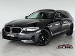 BMW 5 Serie 518 dA Touring-1ERPRO-COCKPIT-T.O-CUIR-CAMERA-PD, 4 cilinders, 136 pk, Leder, Bedrijf