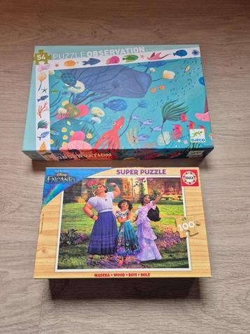 Puzzle 54 et 100 pièces beschikbaar voor biedingen