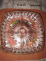 Serveerschaal 4 vaks met goudkleurig randje., Huis en Inrichting, Keuken | Keukenbenodigdheden, Ophalen