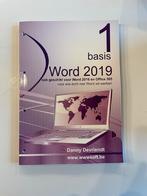 Danny Devriendt - Word 2016-2019 - 1 Basis, Comme neuf, Enlèvement ou Envoi, Danny Devriendt, Informatique et Ordinateur