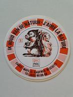 Vintage Sticker - Picnic Biscuits - Ik Houd van de Natuur, Ophalen of Verzenden, Merk, Zo goed als nieuw