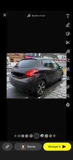 Peugeot 208, Auto's, Peugeot, Zwart, Overige kleuren, Leder en Stof, 5 deurs