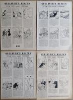 Oude knipsels van beeldverhaal Gulliver's Reizen, Een Reis n, Verzamelen, Gebruikt, Ophalen of Verzenden, Voor 1940, Prent