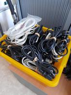 35 voedingskabels(eurokabel)Tussen 1.5en 3meter., Ophalen, Gebruikt