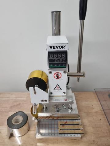 Hot foil pers beschikbaar voor biedingen