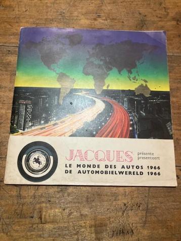 JACQUES CHOCOLADE LE MONDE DES AUTOS AUTOMOBIELWERELD 1966 beschikbaar voor biedingen