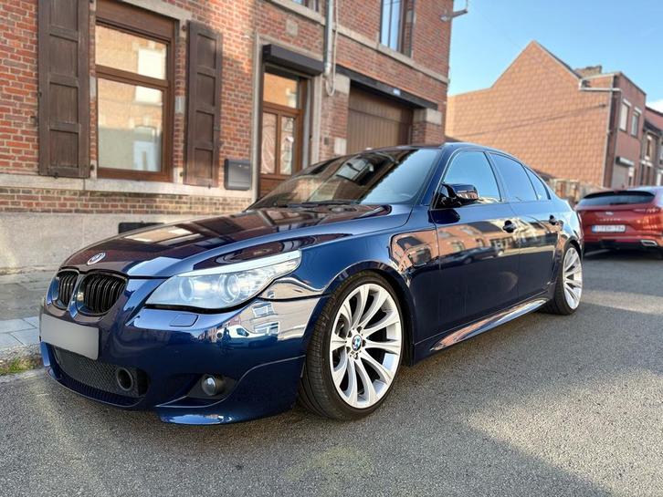 525d e60 pack M pré-lci, Auto's, BMW, Particulier, 5 Reeks, ABS, Adaptieve lichten, Airbags, Airconditioning, Alarm, Boordcomputer