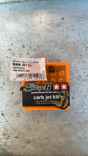 Stage 6 sproeiers 6mm maat 80-102 beschikbaar voor biedingen