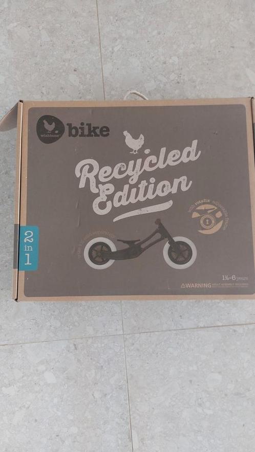 Wishbone loopfiets 3 in 1 recycled, Kinderen en Baby's, Speelgoed | Buiten | Voertuigen en Loopfietsen, Gebruikt, Loopfiets, Ophalen