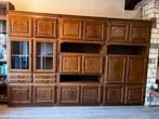 Eikenhouden wandmeubel, Maison & Meubles, Armoires | Armoires murales, Enlèvement, Utilisé, 200 cm ou plus, 25 à 50 cm