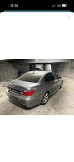 Bmw 525d, Autos, BMW, Cuir, Argent ou Gris, Cruise Control, Noir