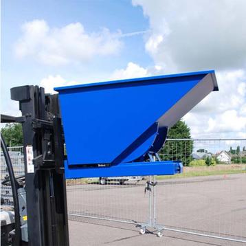 heftruck kiepcontainer 2000 kg beschikbaar voor biedingen