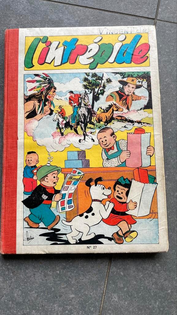 BD vintage 1955 L’INTRÉPIDE n 27, Boeken, Stripverhalen, Gelezen, Ophalen
