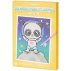 GEZOCHT Avec Diamond Paint Canvas Panda, Nieuw, Overige typen, Verzenden
