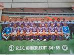 Ploegfoto Anderlecht 1984-85, Comme neuf, Enlèvement ou Envoi