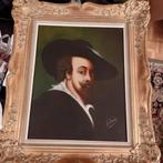 Olieverfschilderij in barokstijl - gesigneerd L.Marco, Enlèvement