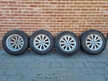 Audi Q5 aluminium velgen 17"  continental winterbanden  beschikbaar voor biedingen