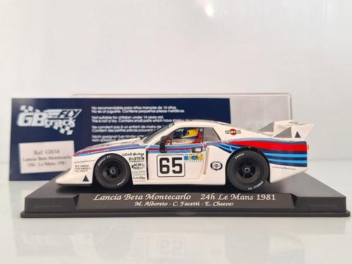 Fly Lancia Beta Montecarlo 24h Le-Mans 1981 Martini GB34, Kinderen en Baby's, Speelgoed | Racebanen, Nieuw, Racebaan, Elektrisch