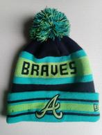 💚💙Atlanta Braves  New Era MLB Knitted Beanie collector🟩🟦, Sport en Fitness, Ophalen of Verzenden, Zo goed als nieuw, Honkbal