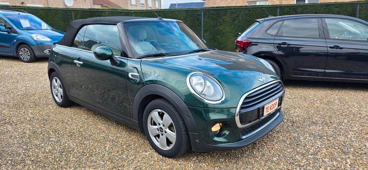 Mini Cooper Cabrio 1.5 Benzine 45d.km !!!, Auto's, Mini, Bedrijf, Te koop, Cabrio, ABS, Achteruitrijcamera, Adaptieve lichten