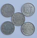 Luxemburg 5 x 25 centimes     (834), Ophalen of Verzenden, België