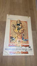 Filmaffiche bruce lee operatie draak 1973, Ophalen of Verzenden, Gebruikt