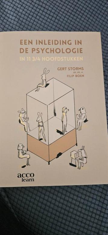 boek psychologie  beschikbaar voor biedingen