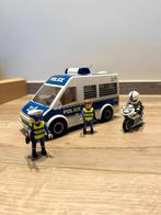 PLAYMOBIL Gevangenentransport en motor, Enlèvement, Comme neuf