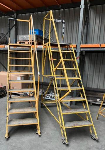 Rolsteiger roltrap, Doe-het-zelf en Bouw, Steigers, Ophalen of Verzenden, Gebruikt, Rolsteiger of Kamersteiger