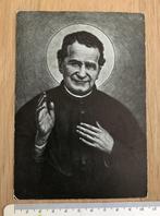Zwart-wit postkaart Don Bosco, Carte ou Gravure, Utilisé, Enlèvement ou Envoi, Christianisme | Catholique