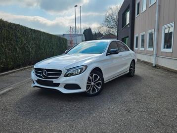Mercedes C220/EURO 6b/1ste eigen/ AUTOMAAT!!/FULL! TOPSTAAT!, Automaat, Wit, Leder, C-Klasse