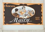 BISQUITS MAILY REKLAME DOOS ETIKET, Ophalen of Verzenden