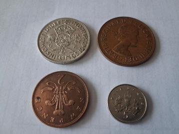 England: partij munten tussen 1943-2003 beschikbaar voor biedingen
