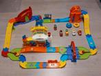 VTech Toet Toet Super Rc Racecircuit + autootjes, Kinderen en Baby's, Ophalen of Verzenden, Zo goed als nieuw, 2 tot 4 jaar