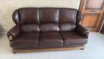 Lederen salon, Huis en Inrichting, Zetels | Zetels, Ophalen, Gebruikt