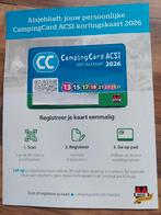 ACSI kortingskaart 2026, Boeken, Ophalen of Verzenden, Nieuw, Europa, Overige typen
