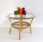 Vintage Bamboe salontafel jaren 70, Antiek en Kunst, Ophalen