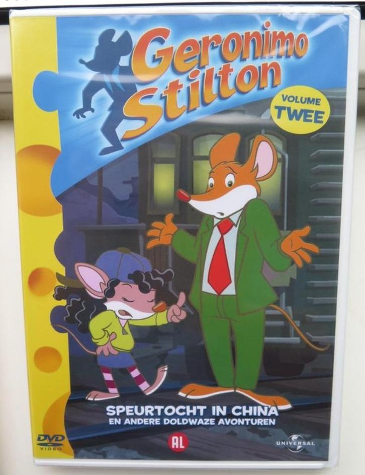 DVD- Geronimo Stilton 2 - Speurtocht In China, Cd's en Dvd's, Dvd's | Kinderen en Jeugd, Avontuur, Ophalen of Verzenden