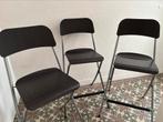 Ikea barkruk / barstoel Franklin 3 stuks, Ophalen, Gebruikt, Met voetsteun, 60 tot 90 cm