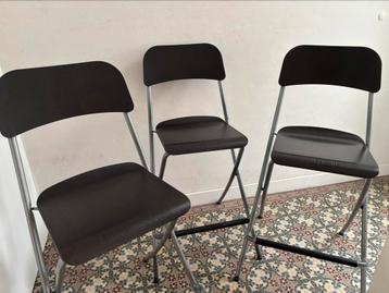 Ikea barkruk / barstoel Franklin 3 stuks beschikbaar voor biedingen