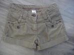 Toffe short in velours maat 134, Kinderen en Baby's, Kinderkleding | Maat 134, Broek, C&A, Meisje, Ophalen of Verzenden